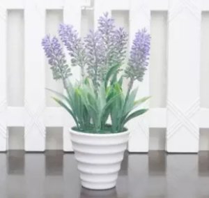 buket lavender plastik