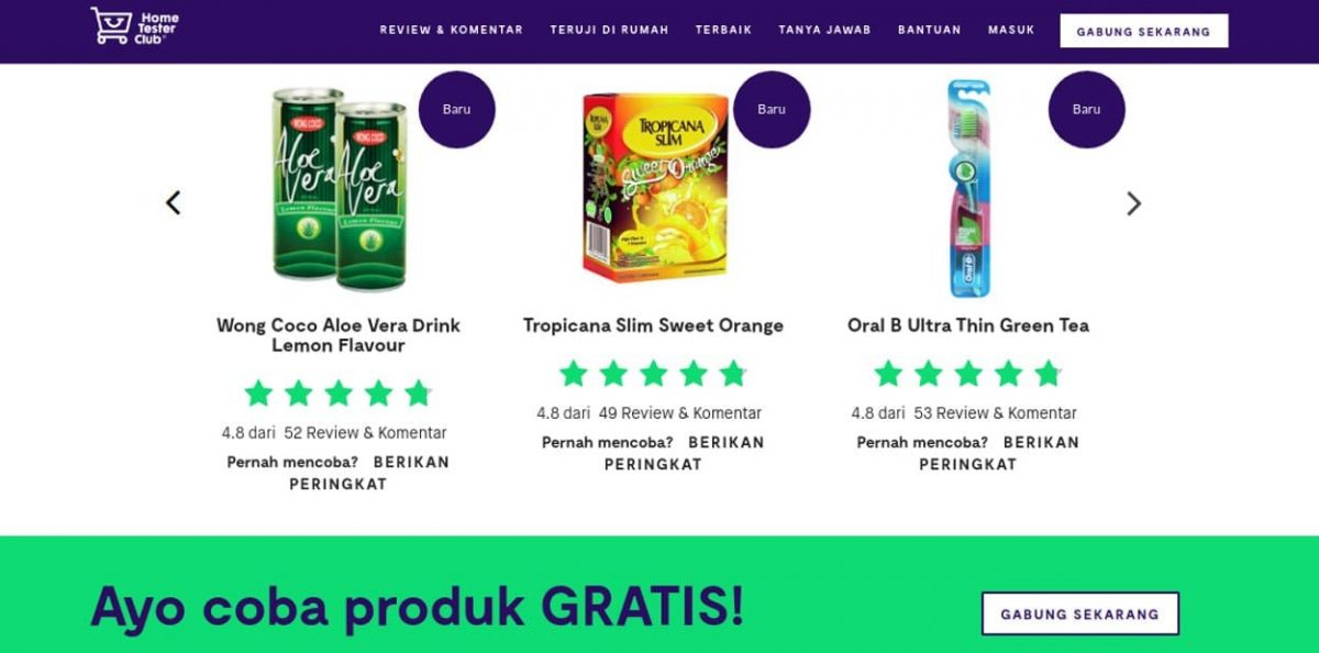 Mau Sampel Gratis Dari Home Tester Club? Begini Caranya BestList