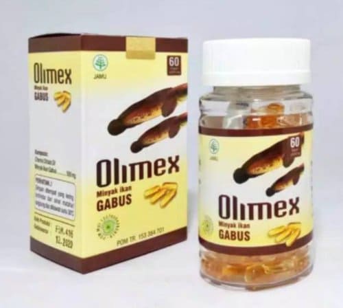 Olimex Albumex kapsul transparan
