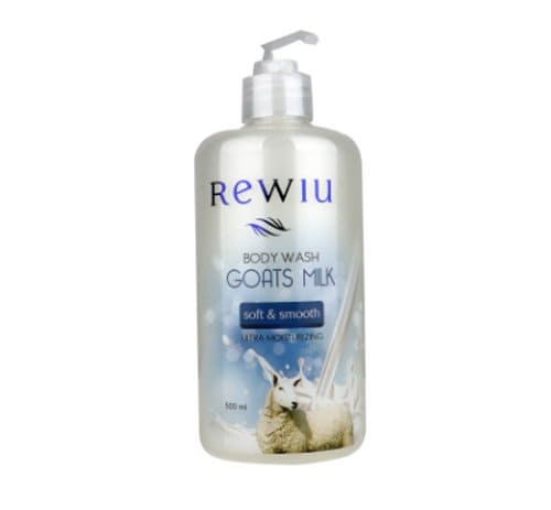 Rewiu body wash goats milk