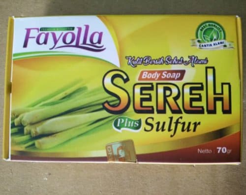 Fayolla sereh body soap