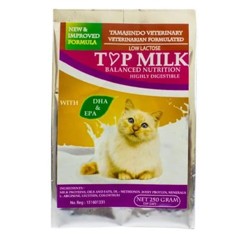 susu kucing Top Milk Balanced Nutrition Highly Digestible