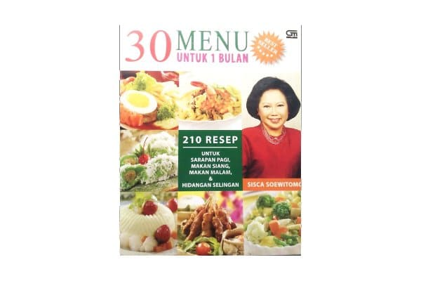 Buku resep masakan Sisca Soewitomo