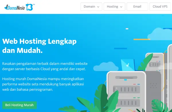 hosting murah domainesia