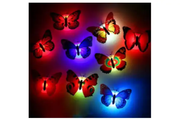 lampu tidur butterfly