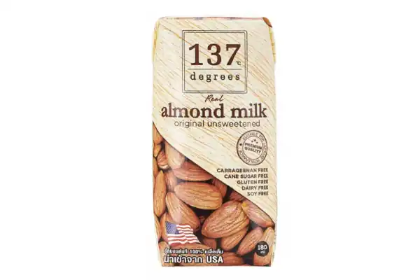 137 Degrees Almond Unsweetened Milk