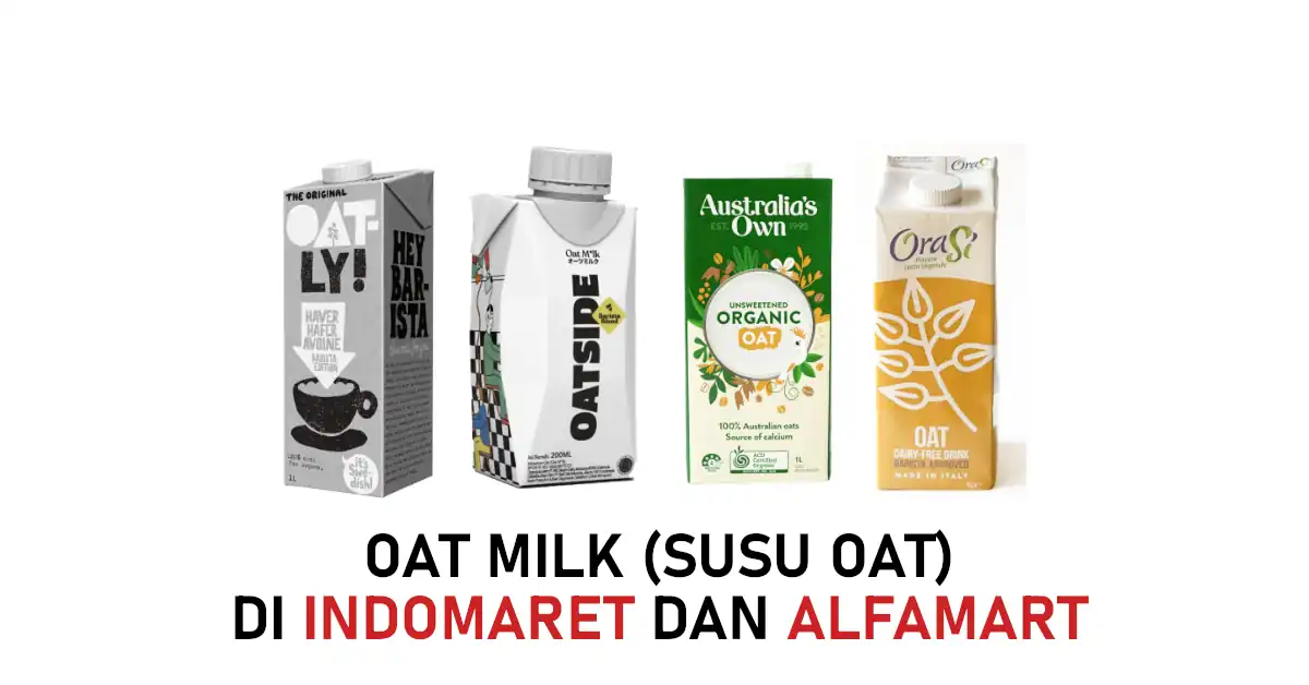 oat milk di indomaret