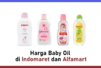 harga baby oil di indomaret