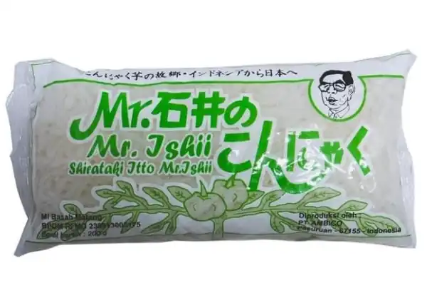 mie shirataki hijau Itto Mr.Ishii